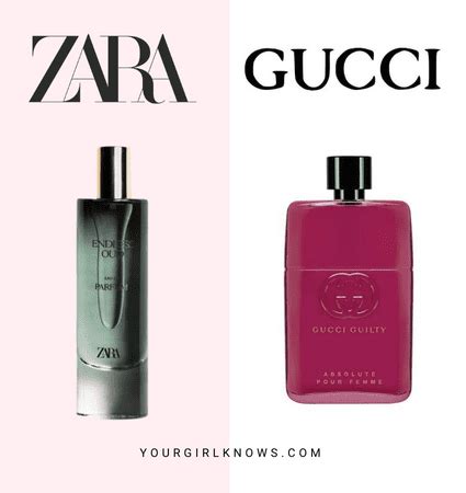 zara gucci guilty dupe|zara fragrance dupe.